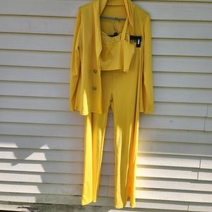 NWOT 3 Piece "Suit" Size XL